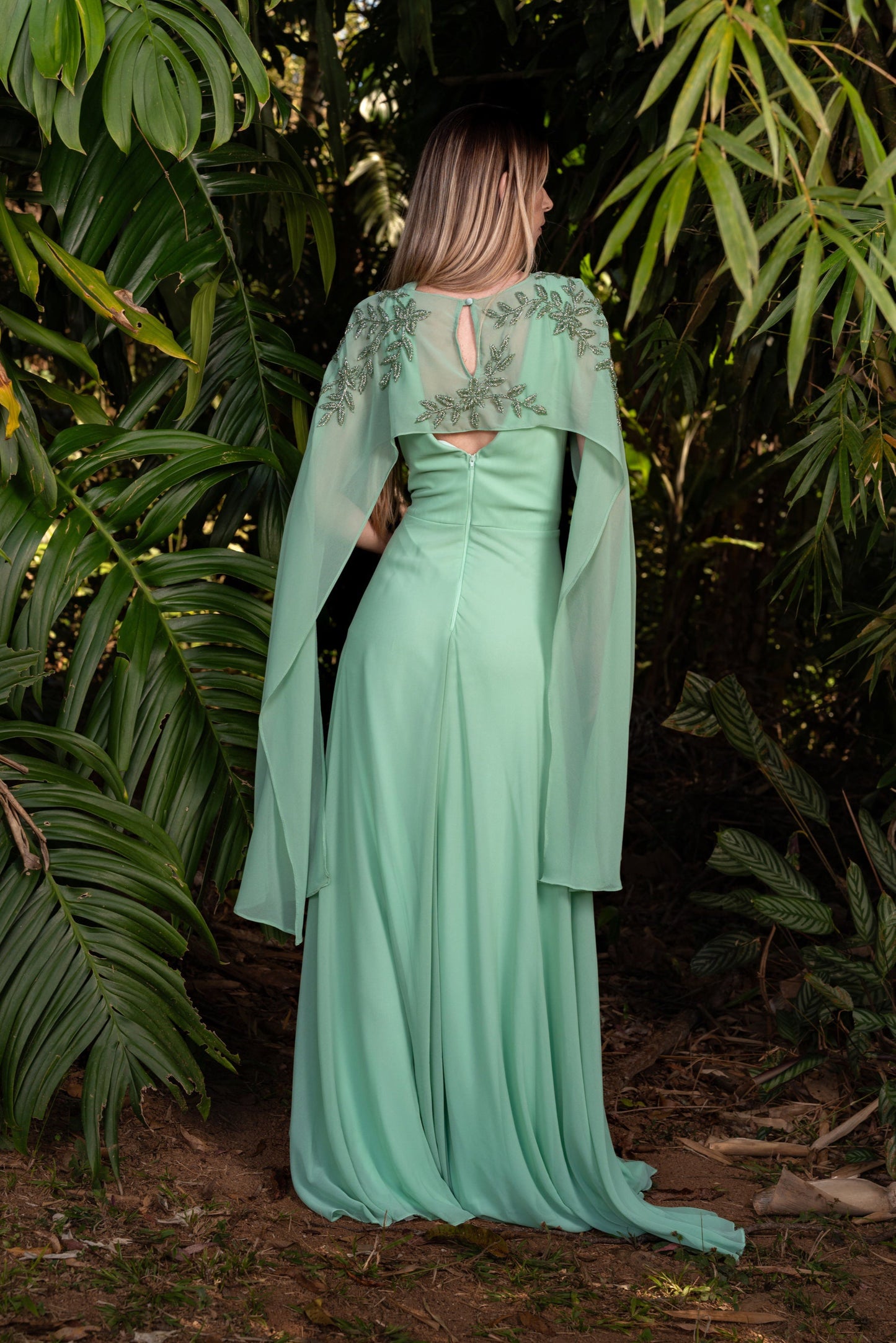 VESTIDO BEYNAC - Verde Menta