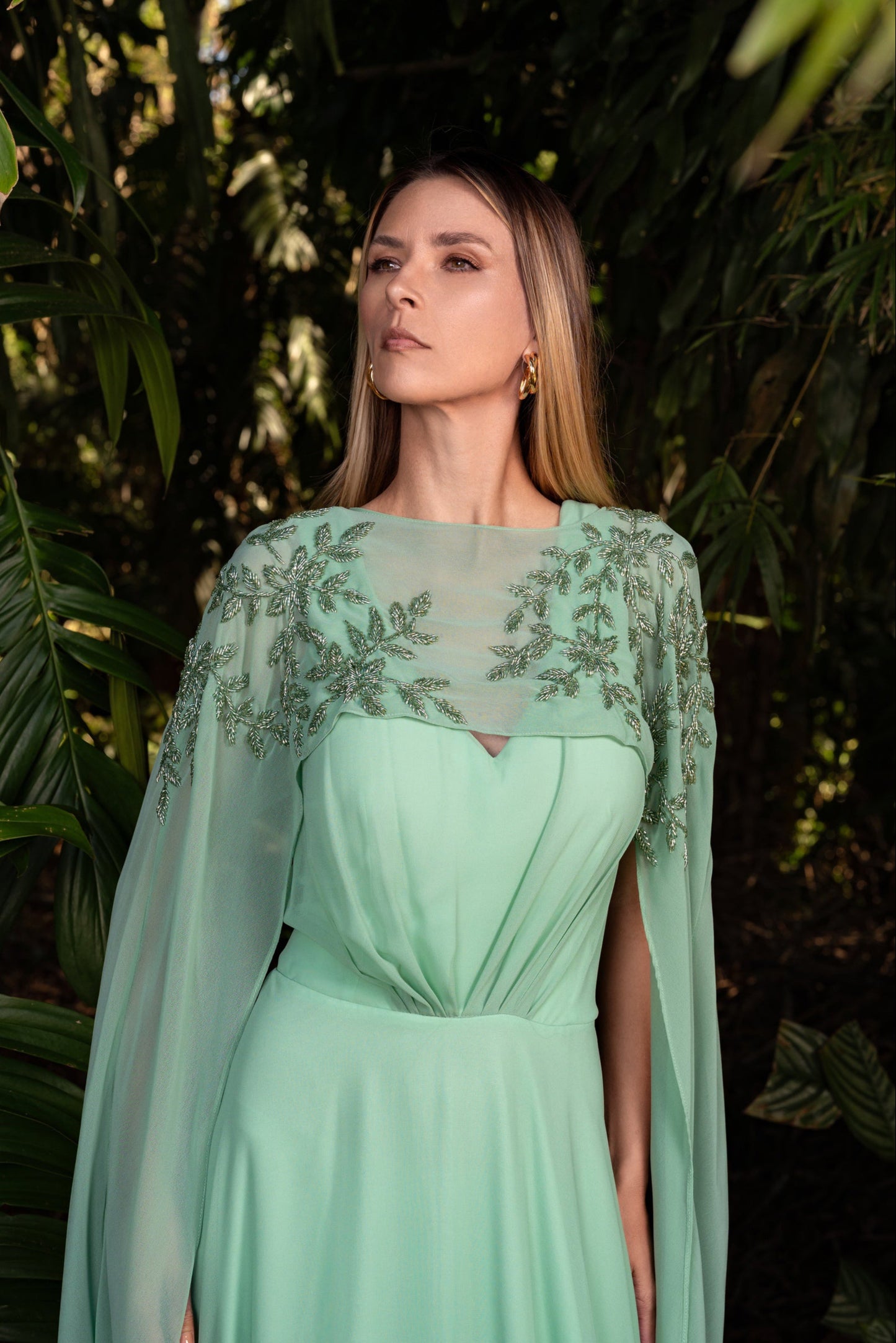 VESTIDO BEYNAC - Verde Menta