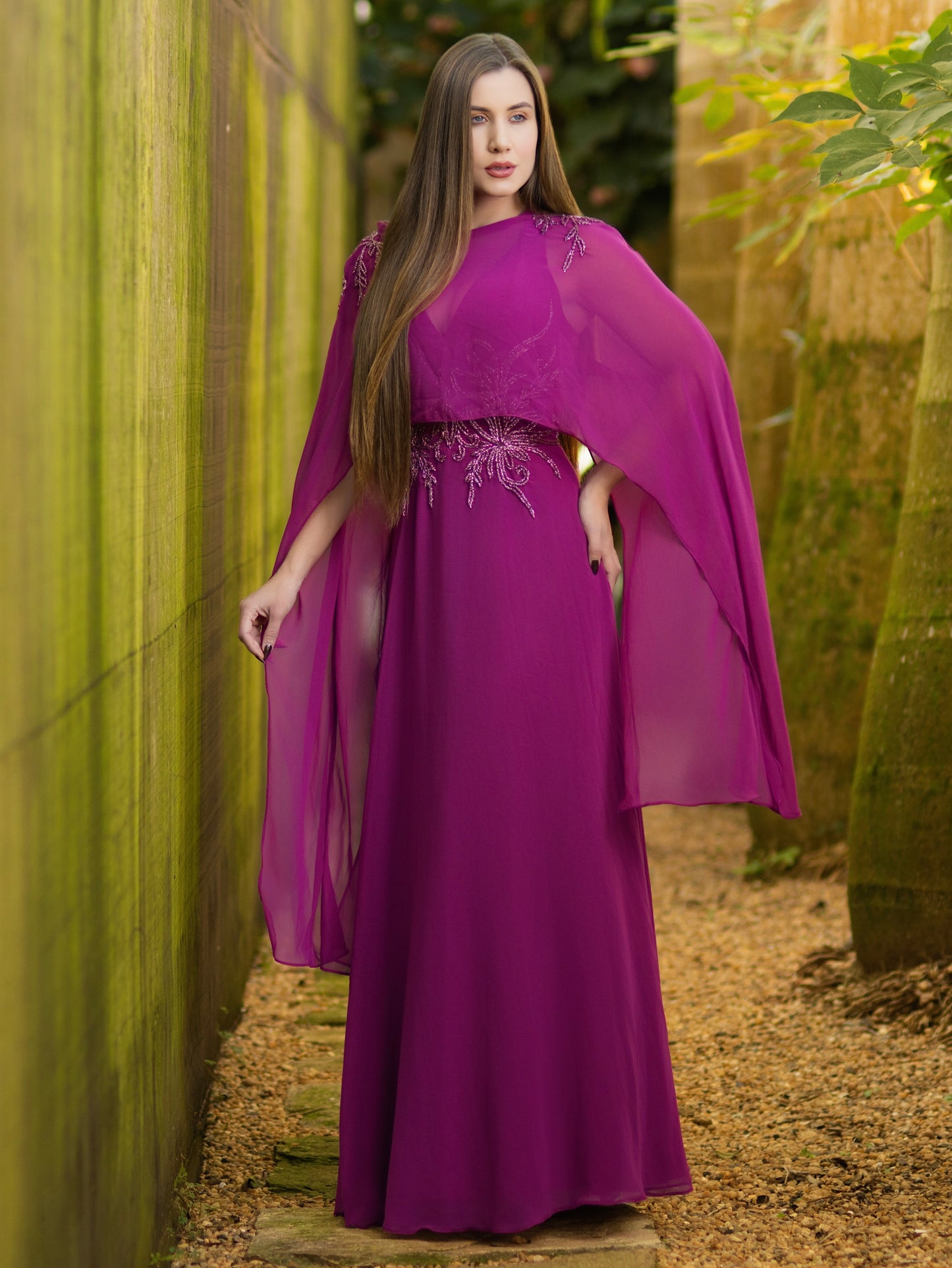VESTIDO ALESSIA - Fúcsia