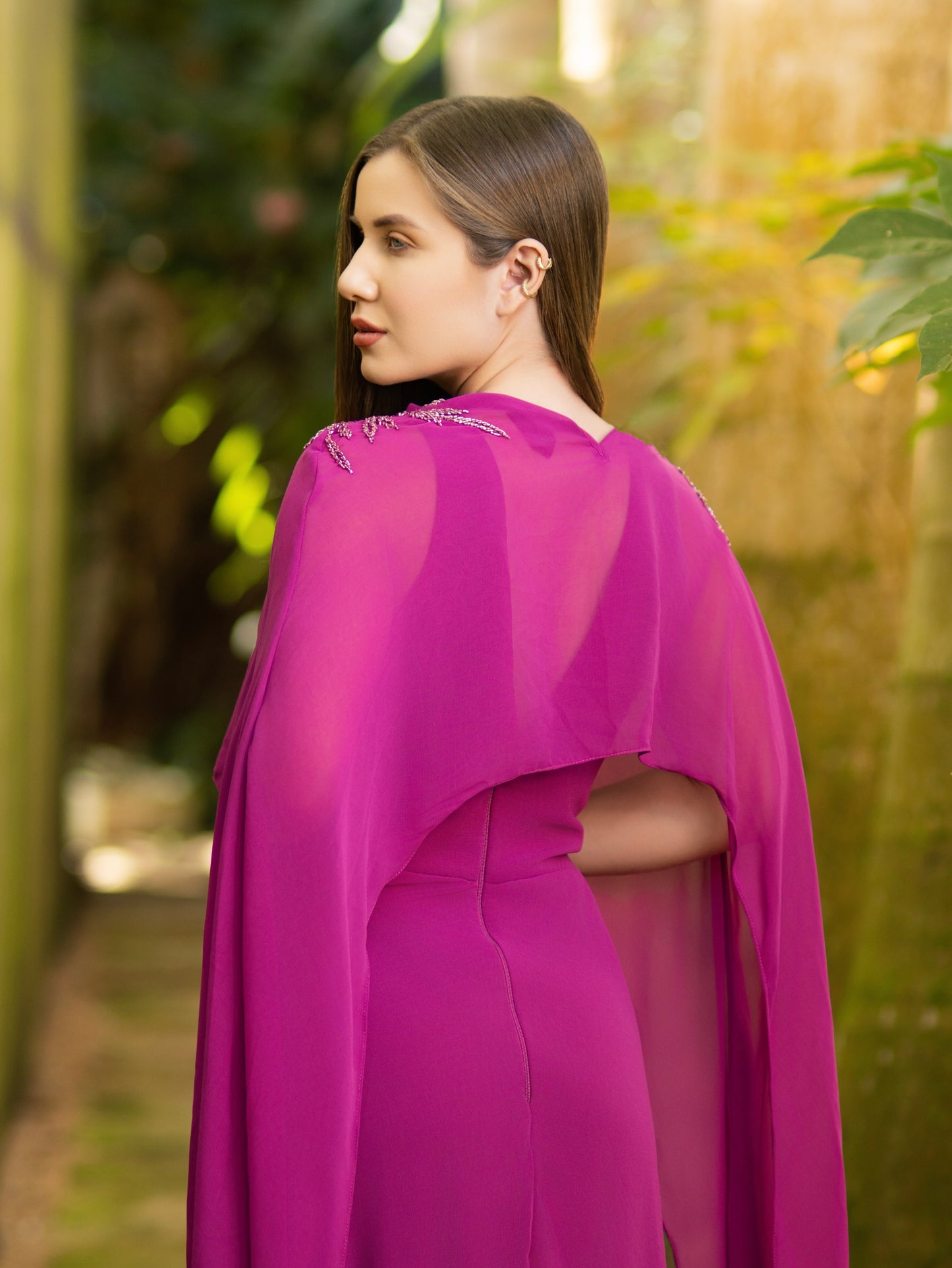 VESTIDO ALESSIA - Fúcsia