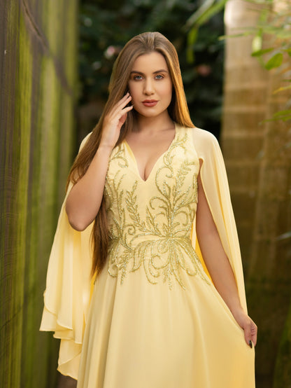 VESTIDO METZ - Amarelo