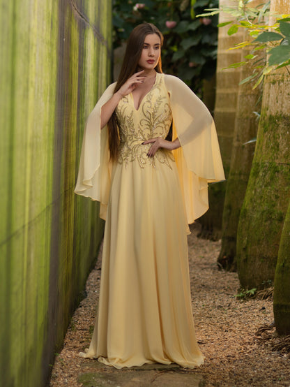 VESTIDO METZ - Amarelo