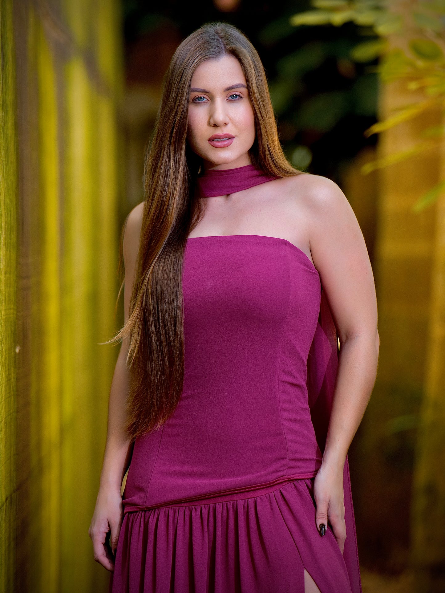 VESTIDO EVA - Fúcsia