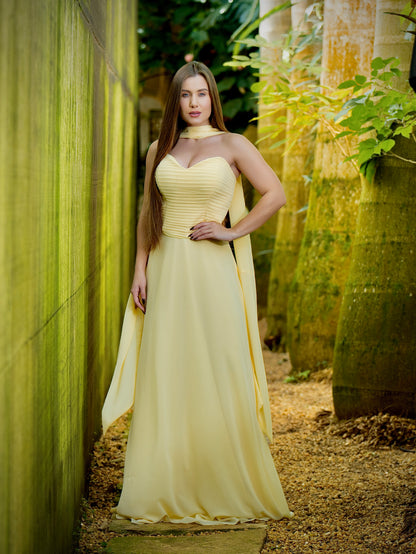 VESTIDO ISIS - Amarelo