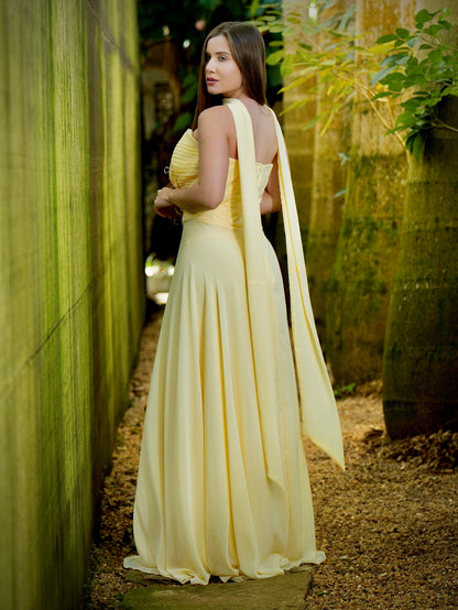 VESTIDO ISIS - Amarelo