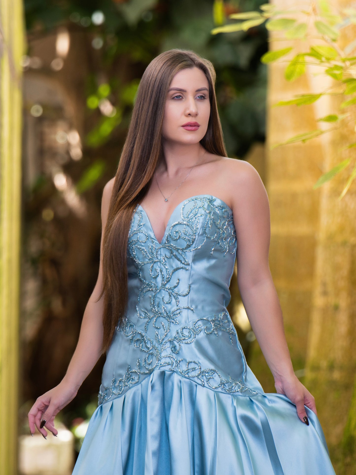 VESTIDO LIGIA - Azul Serenity
