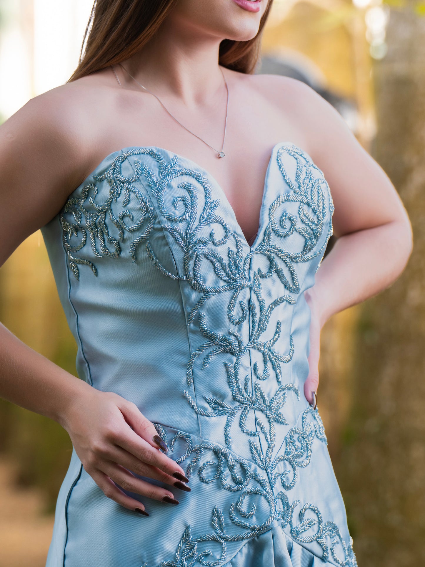 VESTIDO LIGIA - Azul Serenity