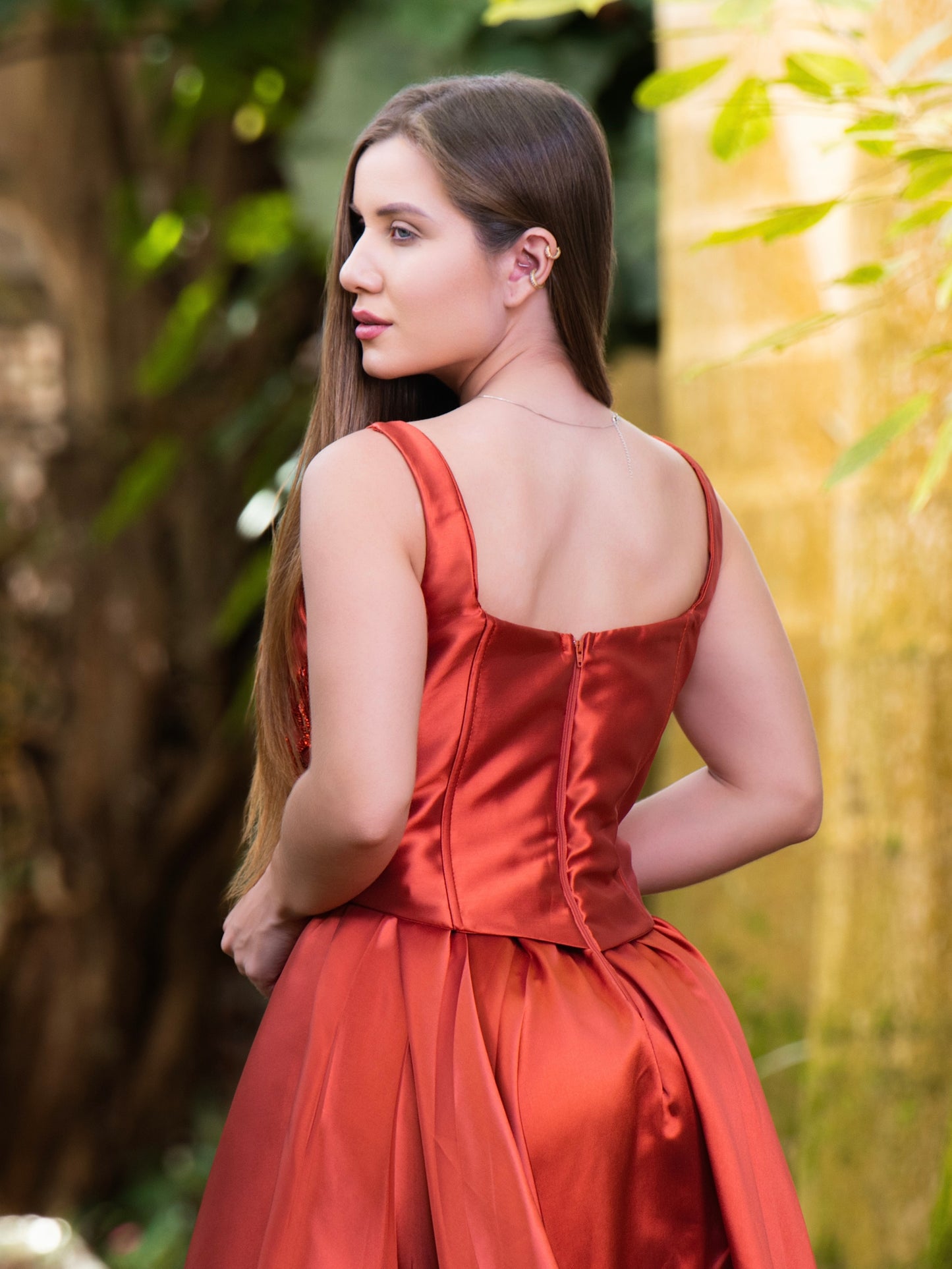 VESTIDO ALICE - Terracota