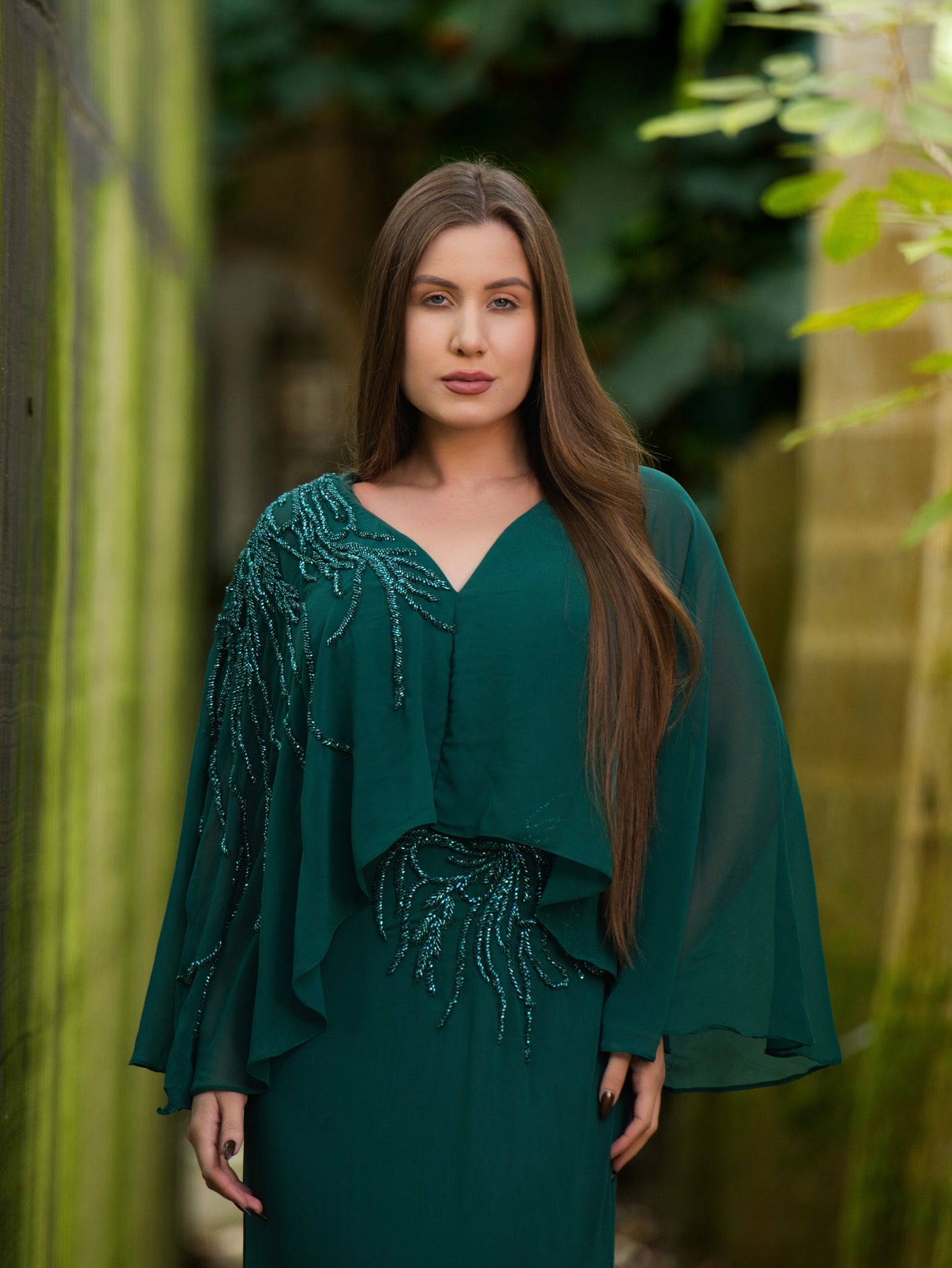 VESTIDO LAURA - Verde Esmeralda