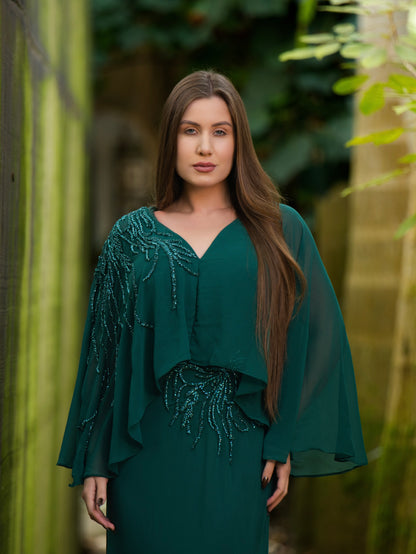 VESTIDO LAURA - Verde Esmeralda