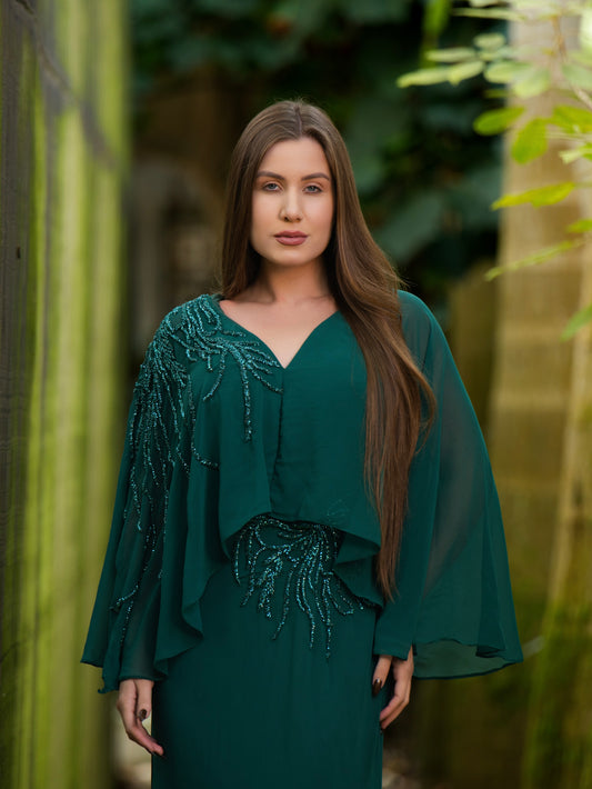 VESTIDO LAURA - Verde Esmeralda
