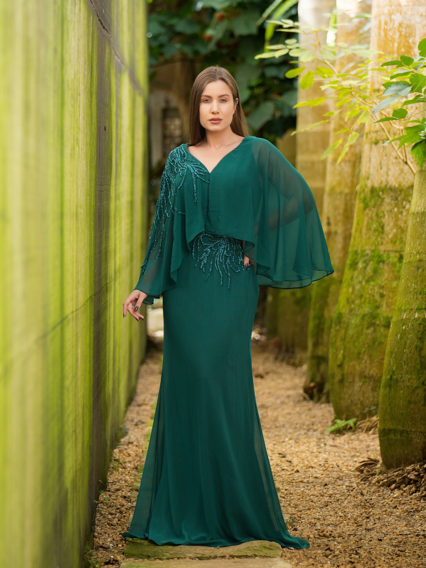 VESTIDO LAURA - Verde Esmeralda