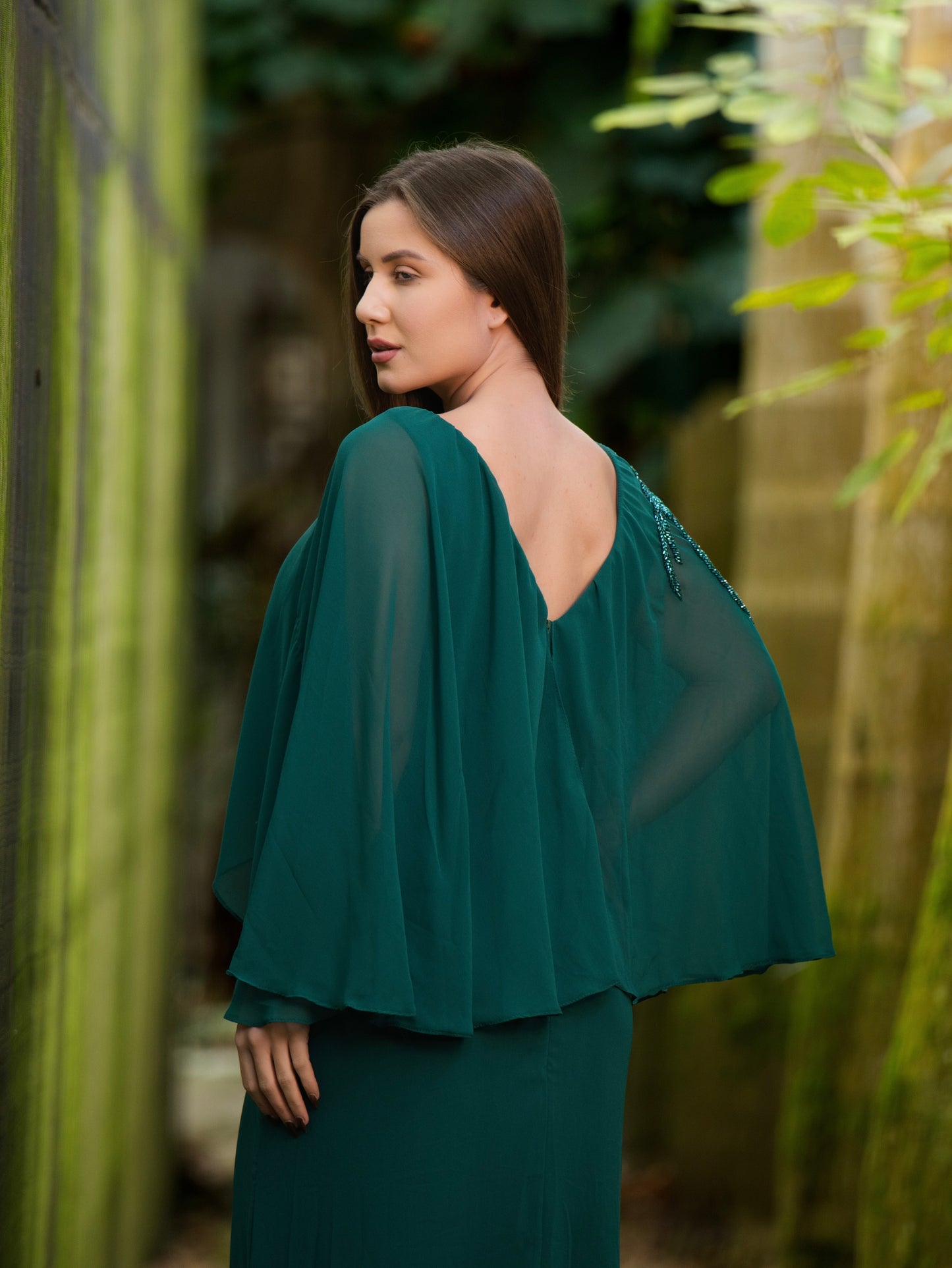 VESTIDO LAURA - Verde Esmeralda