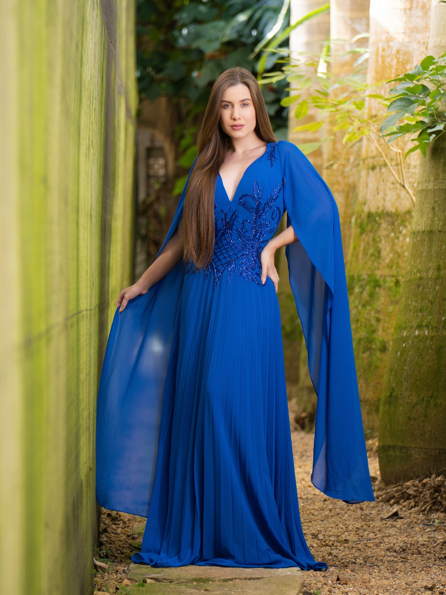 VESTIDO VALENTINA - Azul Royal