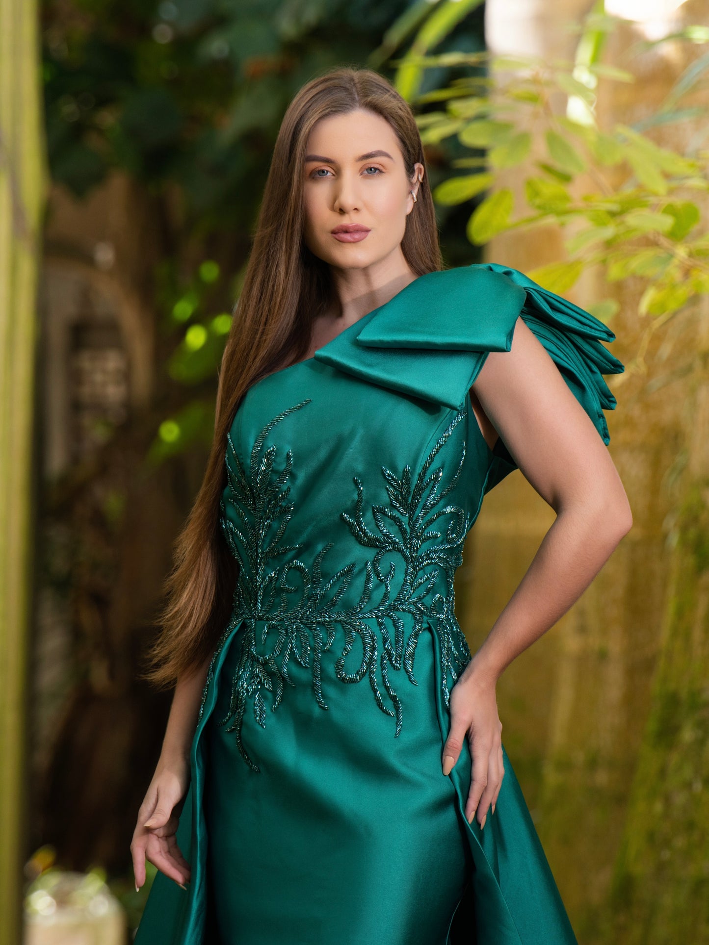 VESTIDO ISADORA - Verde Esmeralda