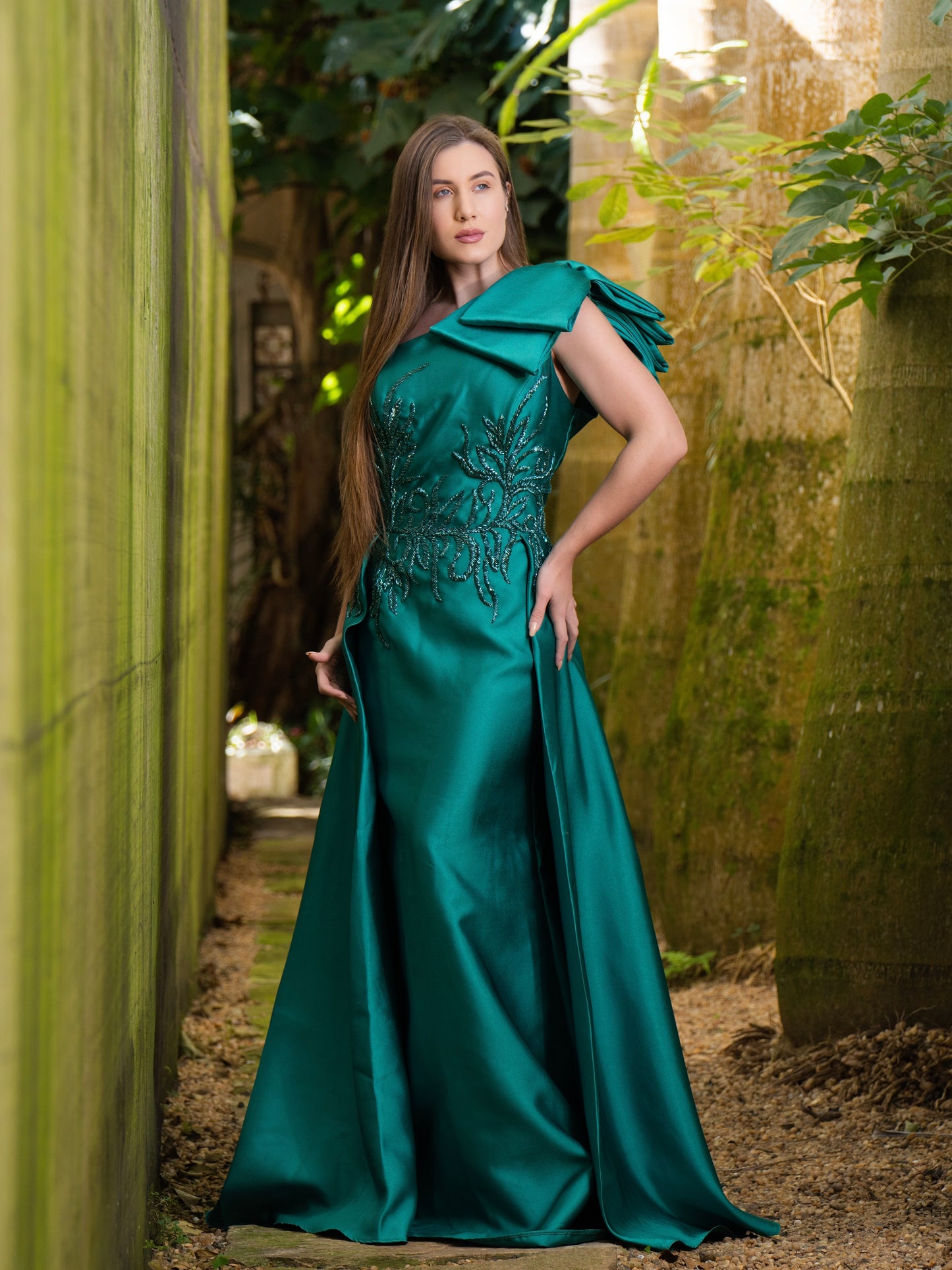 VESTIDO ISADORA - Verde Esmeralda