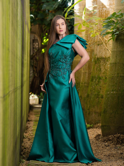 VESTIDO ISADORA - Verde Esmeralda