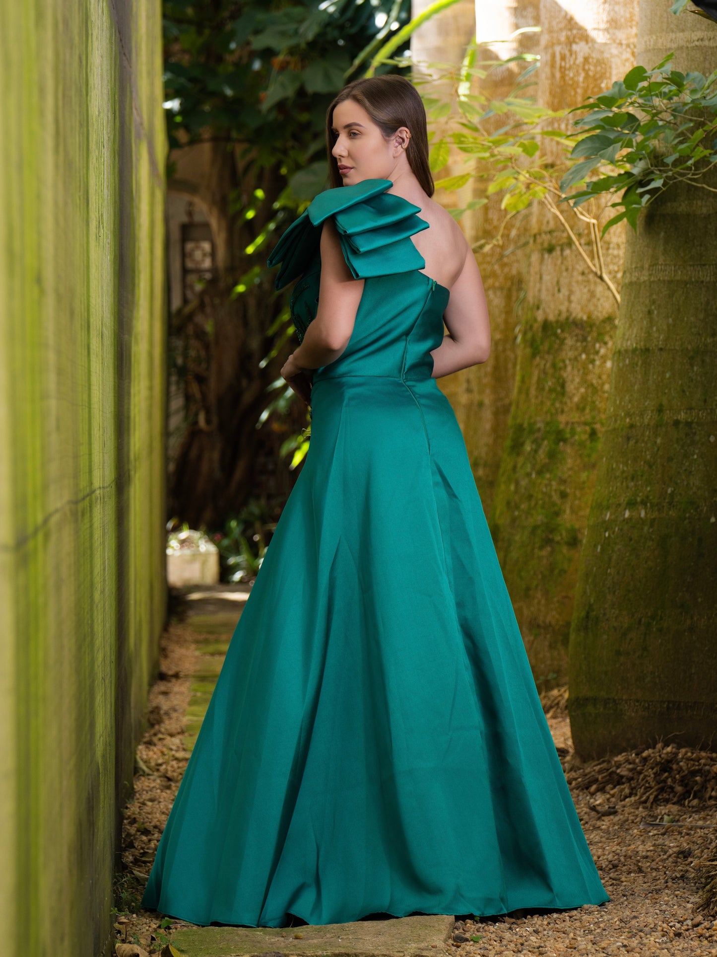 VESTIDO ISADORA - Verde Esmeralda