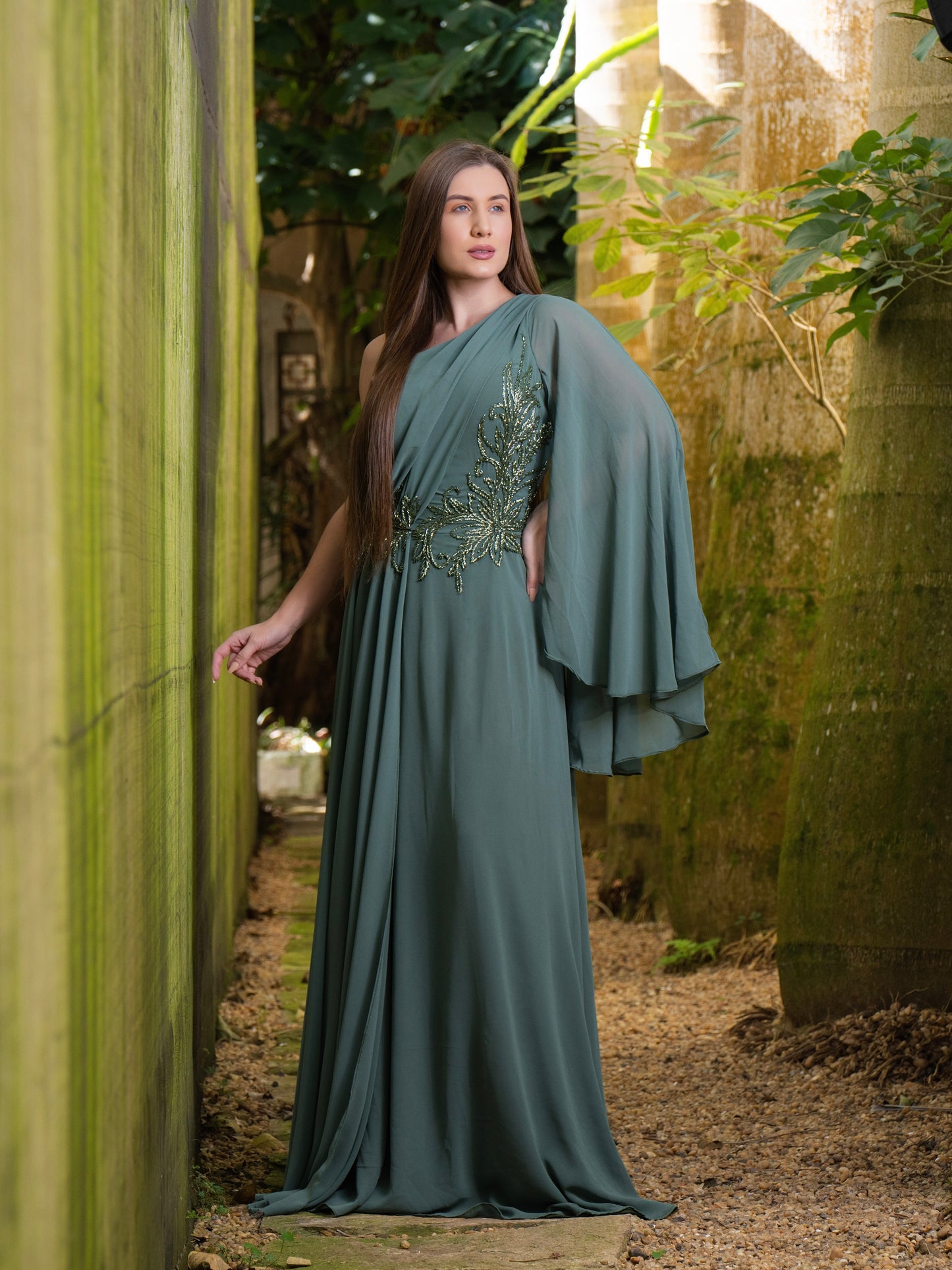 VESTIDO ZAYA - Verde Oliva