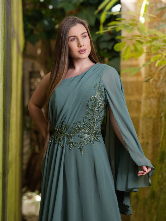 VESTIDO ZAYA - Verde Oliva