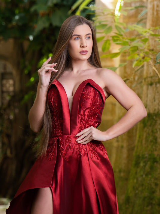 VESTIDO AYLA - Vermelho
