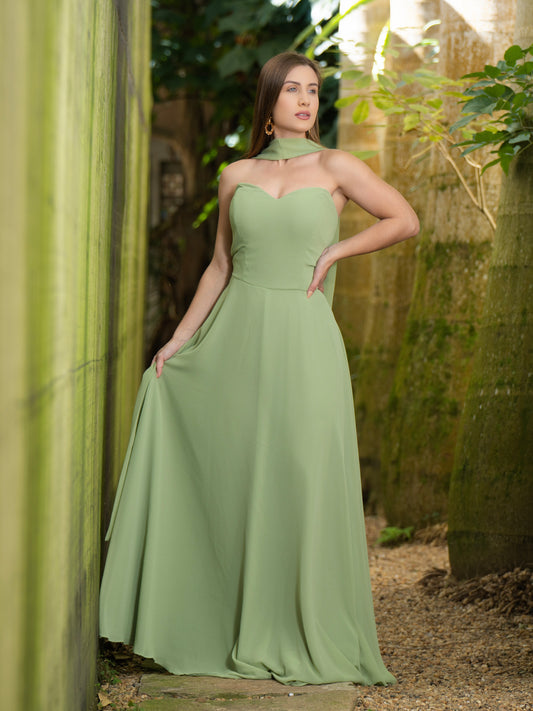 VESTIDO MELISSA - Verde Pistache