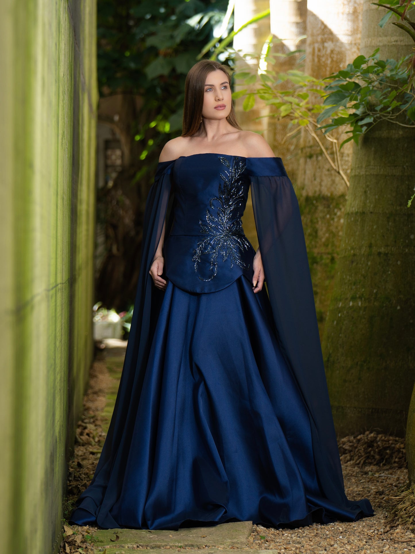 VESTIDO PENÉLOPE - Azul Marinho
