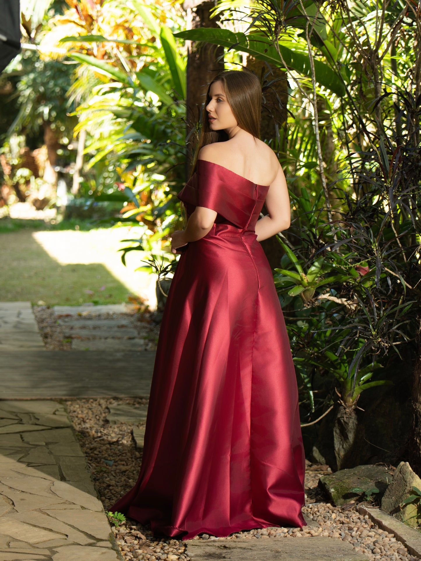VESTIDO VITÓRIA - Marsala
