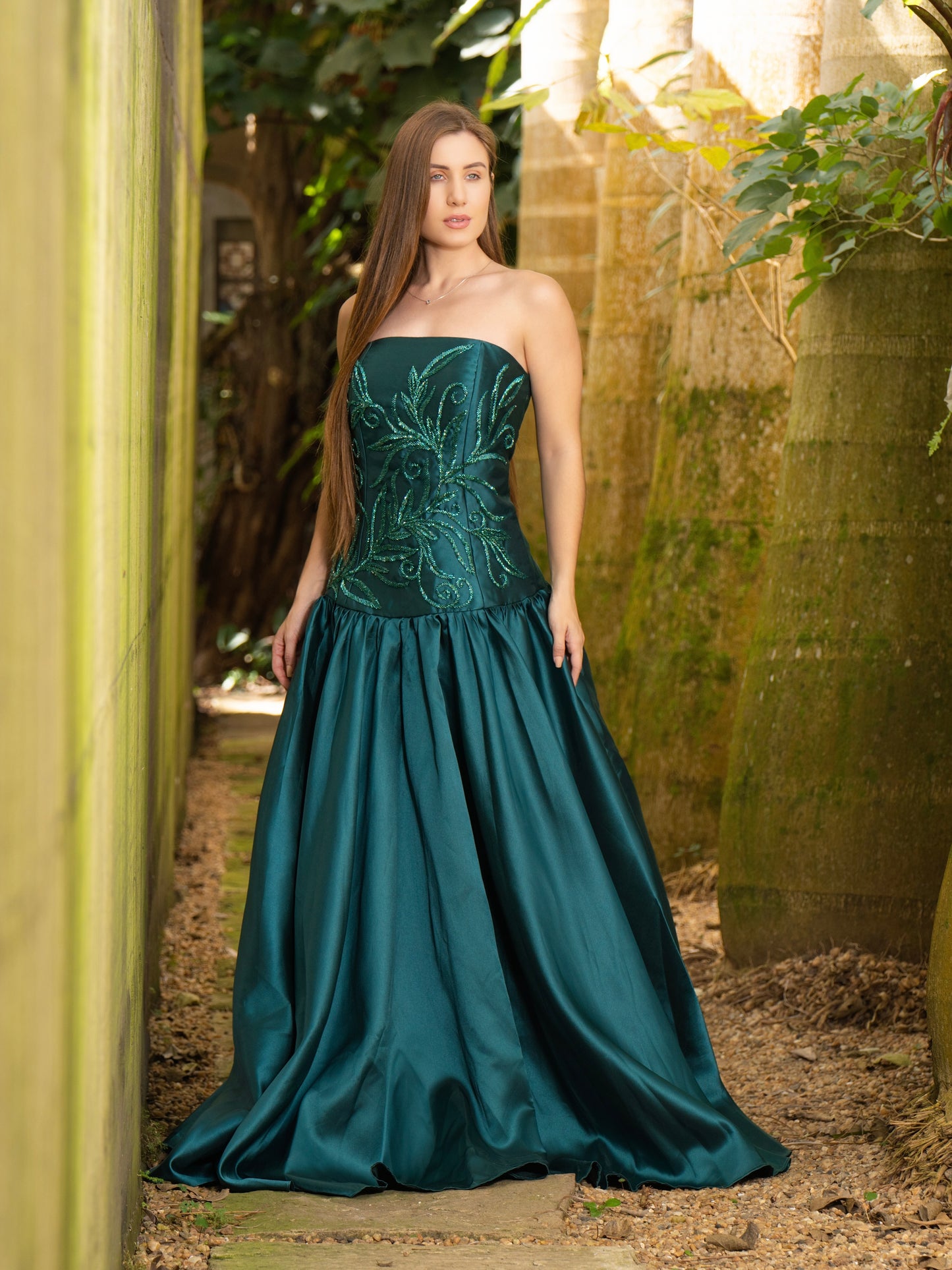 VESTIDO LÍVIA - Verde Esmeralda