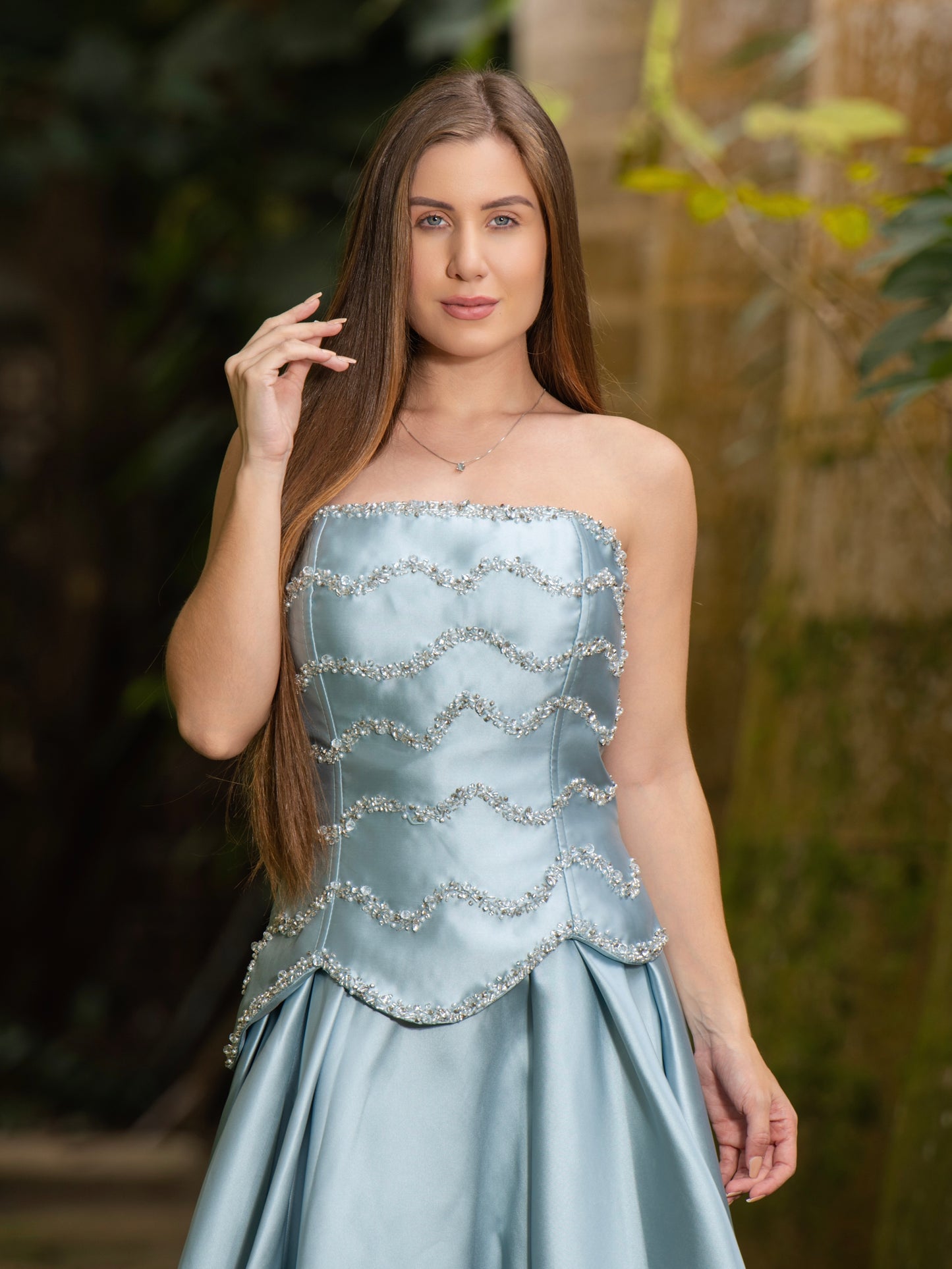 VESTIDO CHLOE - Azul Serenity
