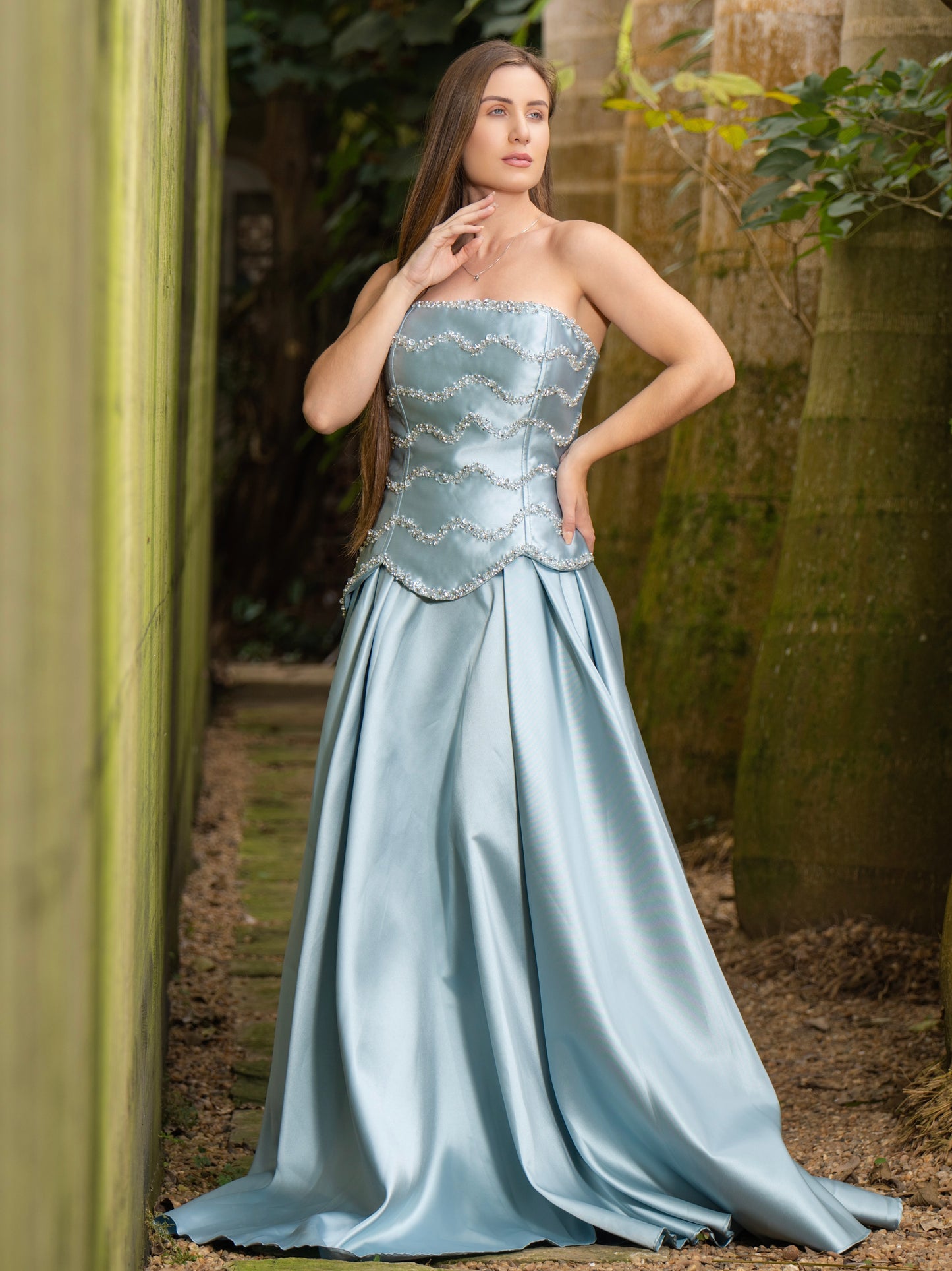 VESTIDO CHLOE - Azul Serenity