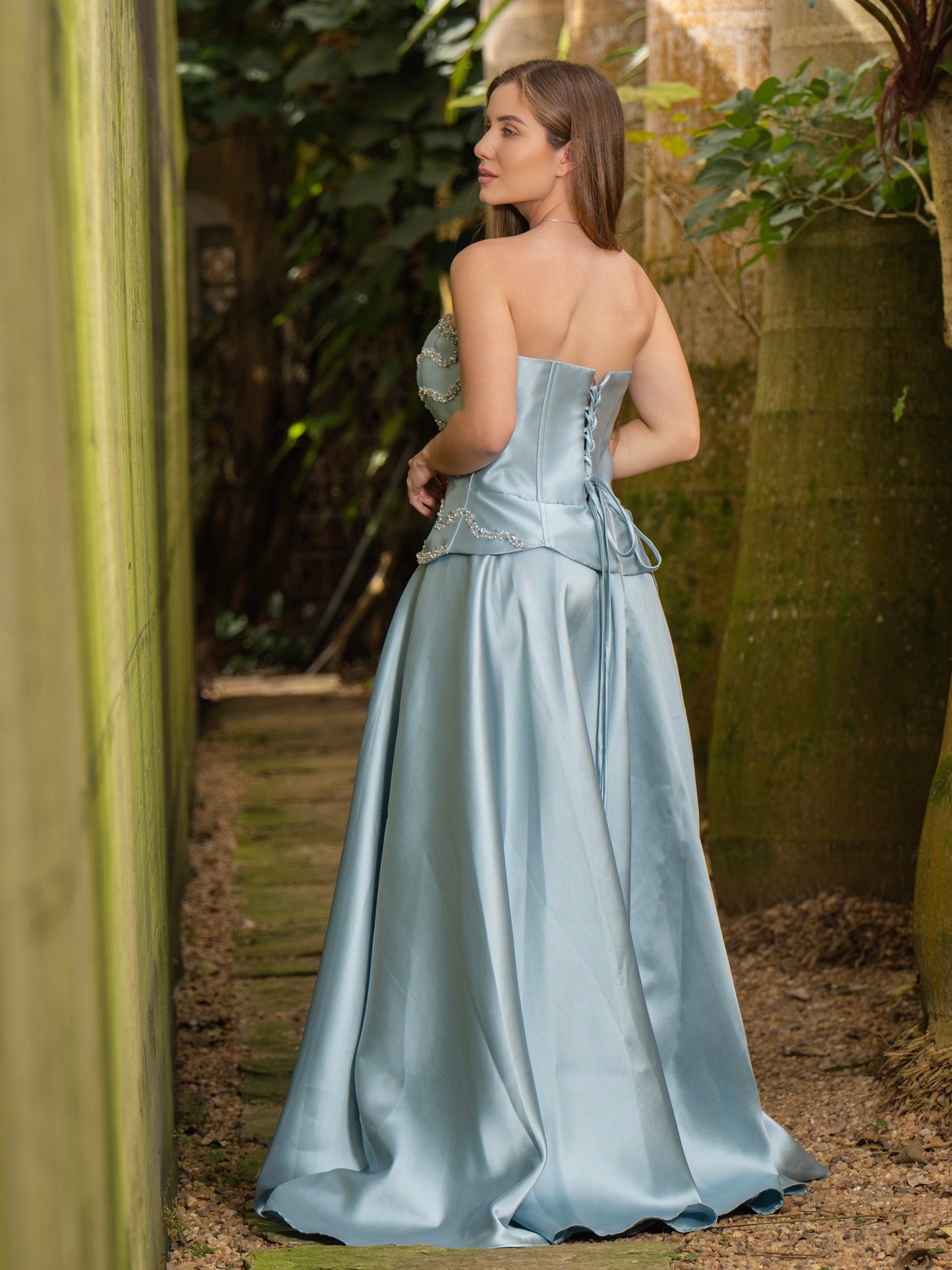 VESTIDO CHLOE - Azul Serenity