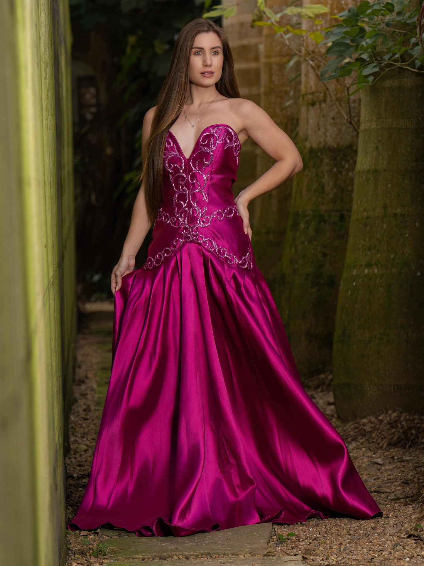 VESTIDO LIGIA - Fúcsia