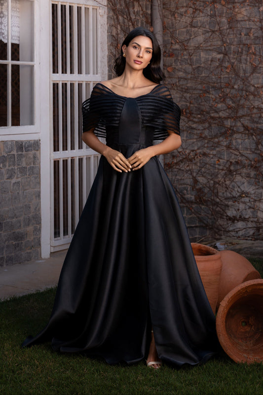 VESTIDO GUIMARÃES - Preto