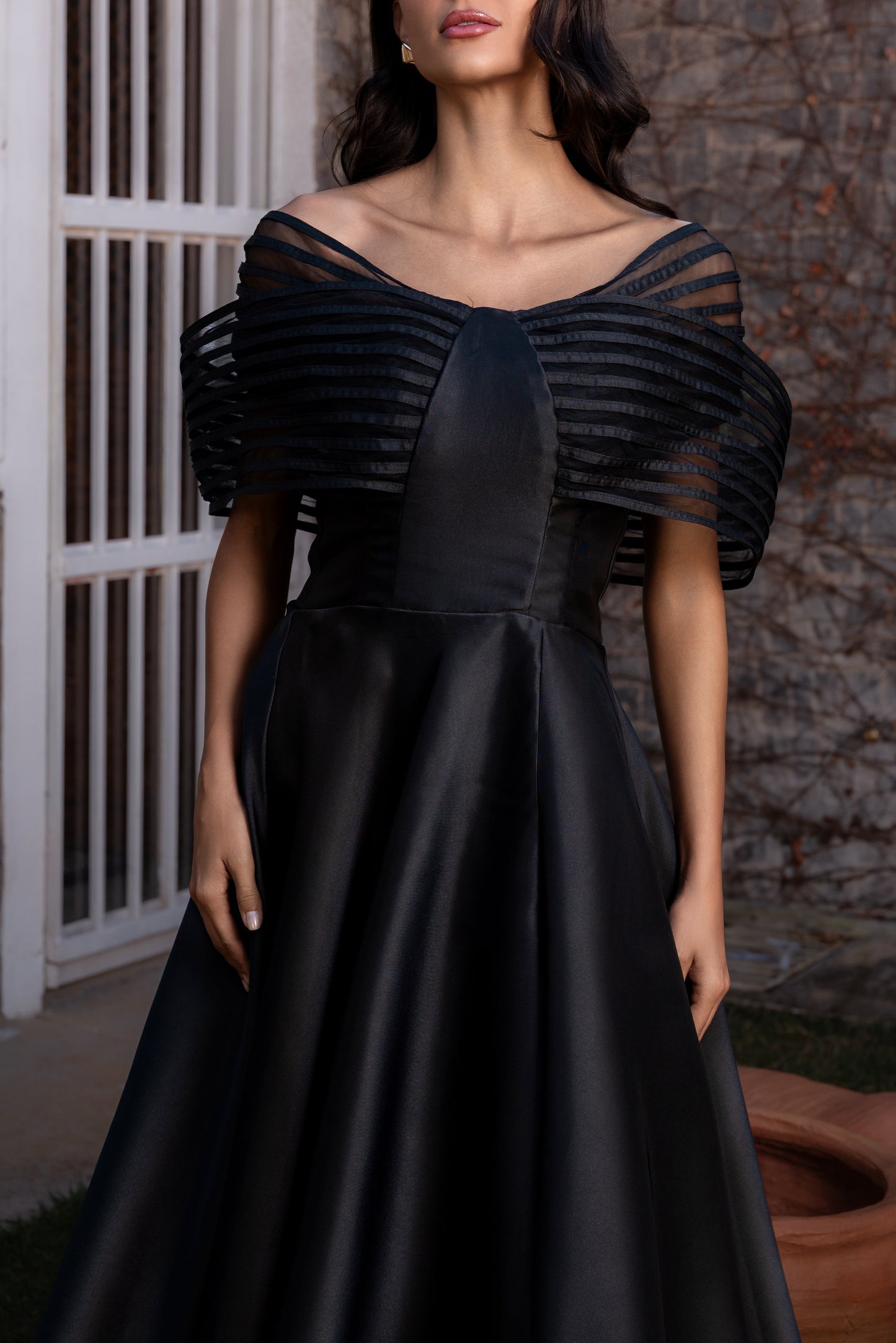 VESTIDO GUIMARÃES - Preto