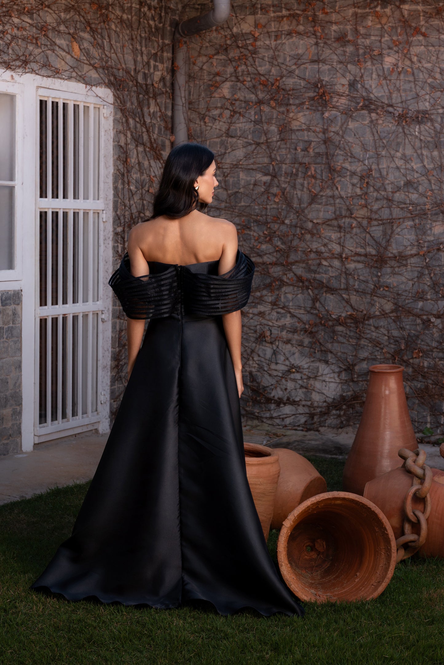 VESTIDO GUIMARÃES - Preto