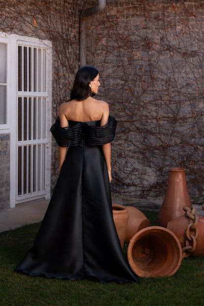 VESTIDO GUIMARÃES - Preto