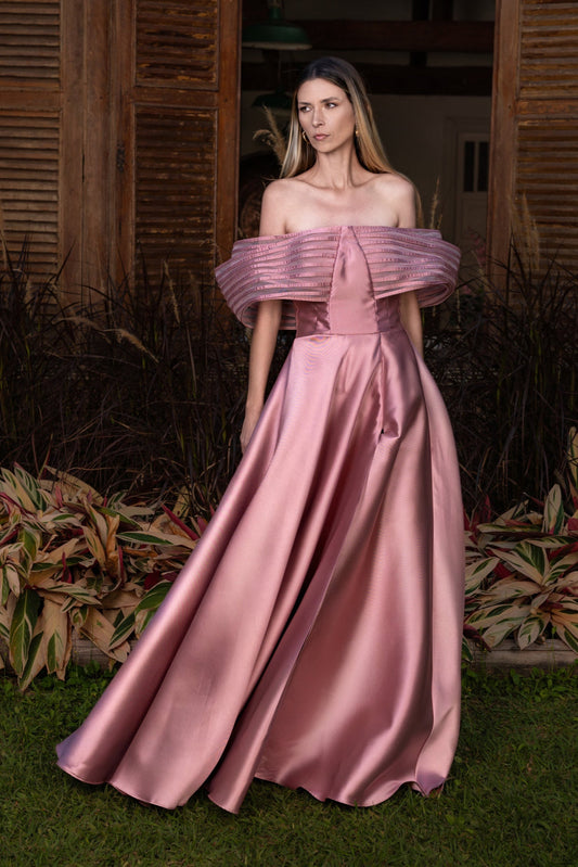 VESTIDO GUIMARÃES - Rosê