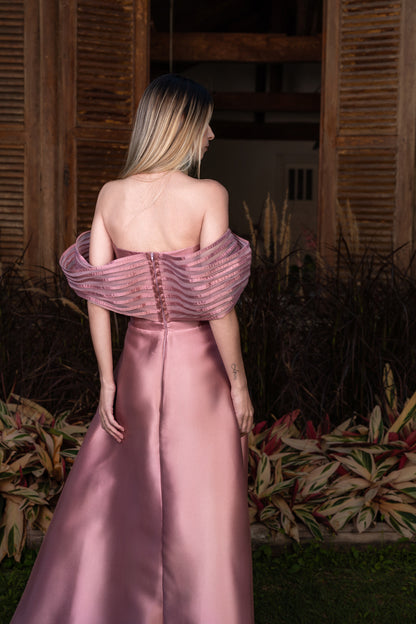 VESTIDO GUIMARÃES - Rosê