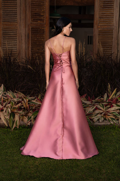 VESTIDO SARCELLES - Rosê