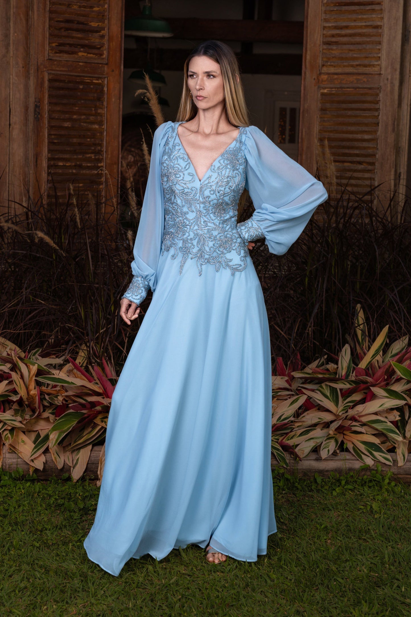 VESTIDO CASSIS - Azul Serenity