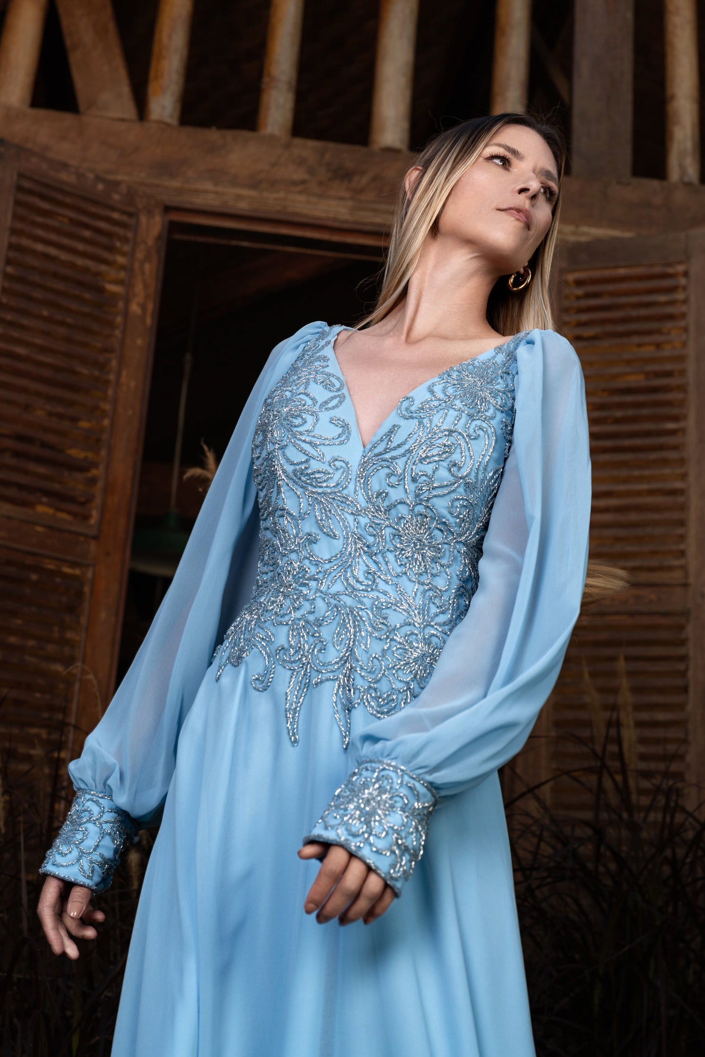 VESTIDO CASSIS - Azul Serenity