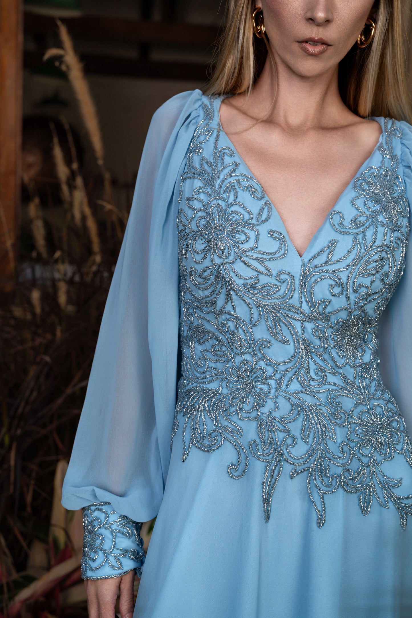 VESTIDO CASSIS - Azul Serenity