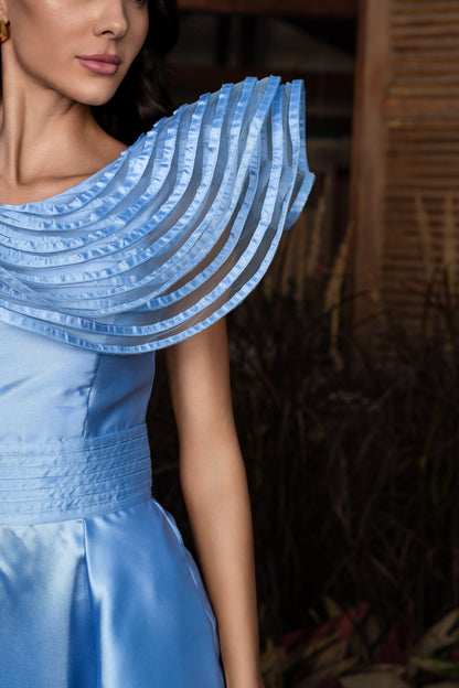 VESTIDO BELMONTE - Azul Serenity