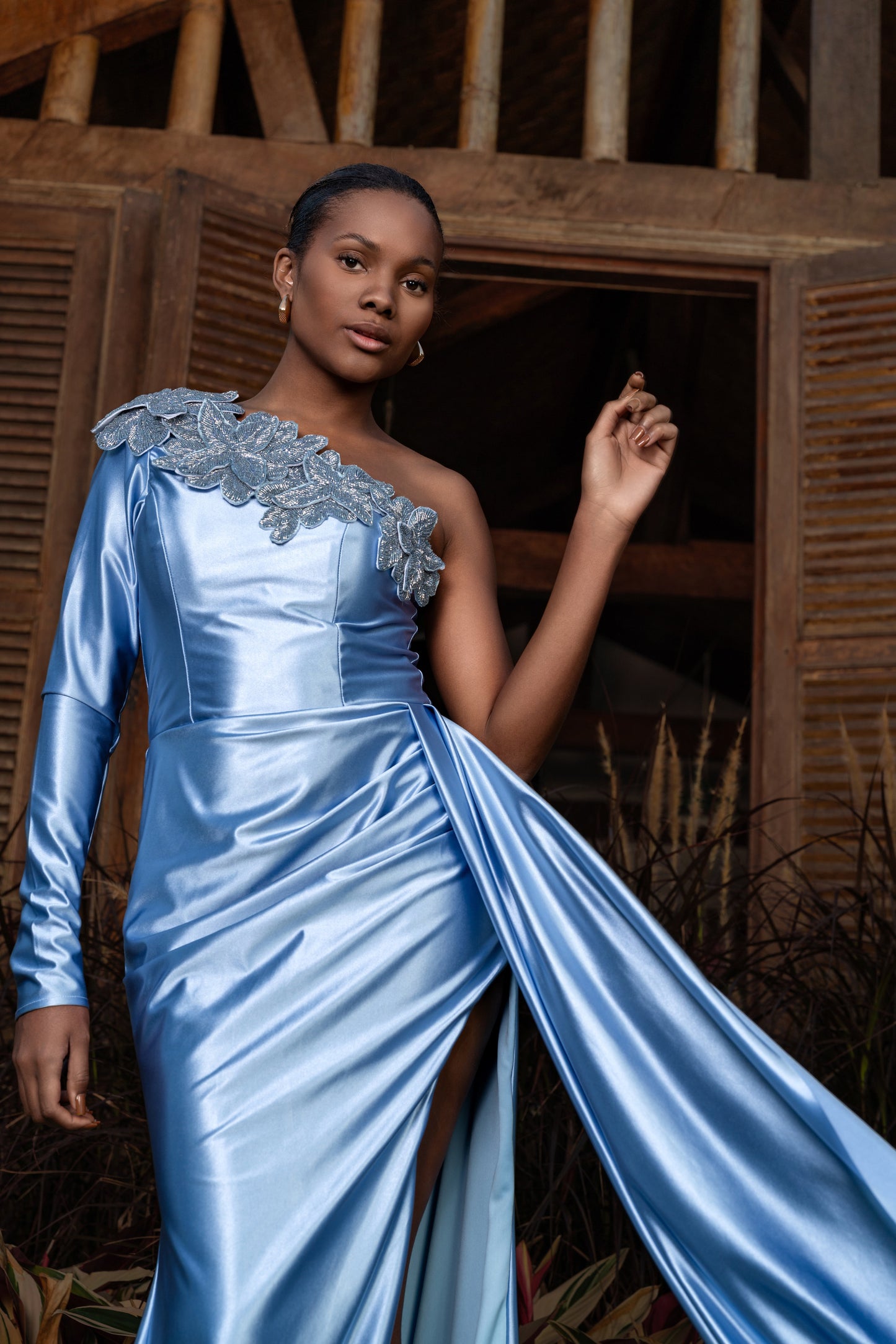 VESTIDO BARFLEUR - Azul Serenity