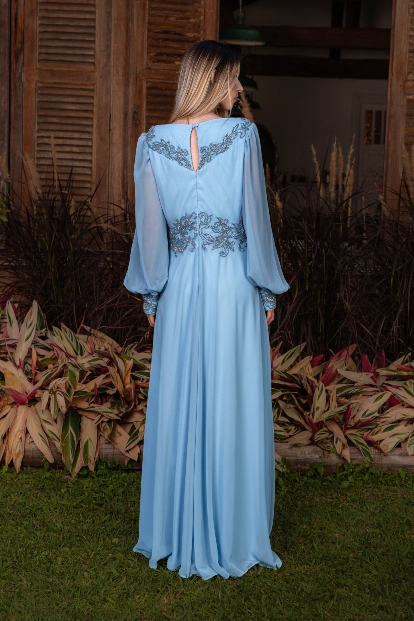 VESTIDO CASSIS - Azul Serenity