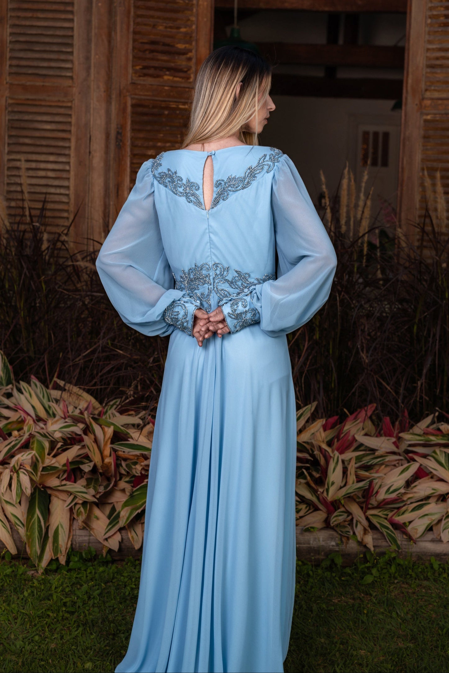 VESTIDO CASSIS - Azul Serenity
