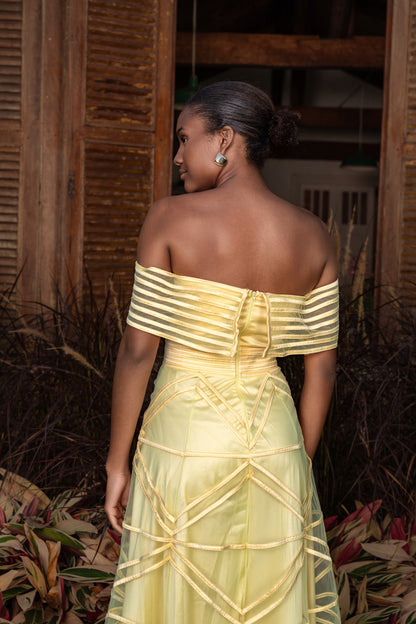VESTIDO LISBOA - Amarelo
