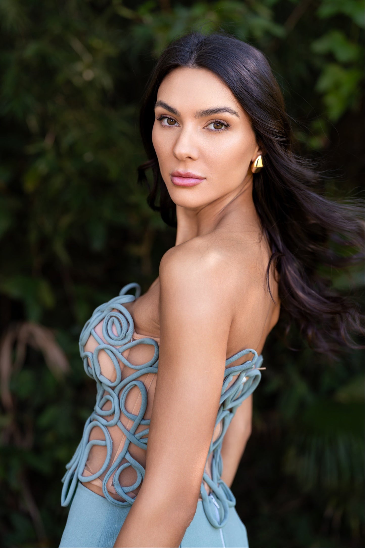 TOP CORSET JATOBÁ - Azul Serenity
