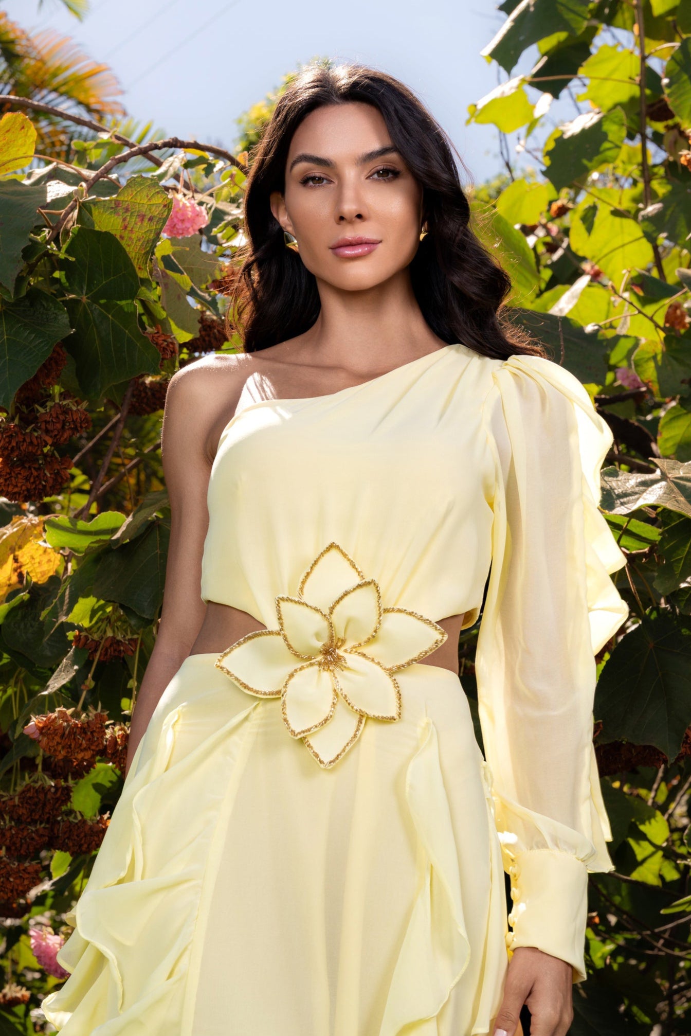 VESTIDO LAGOS - Amarelo